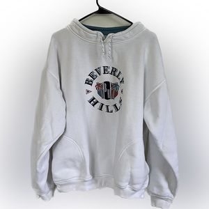 Vintage Men’s Gear for Sports White Crewneck Beverly Hills Size XL